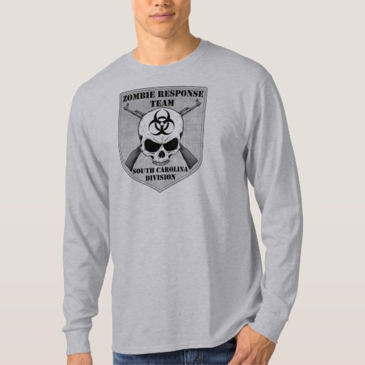 ゾンビの応答のチーム: サウスカロライナ部 Tシャツ (正面)
