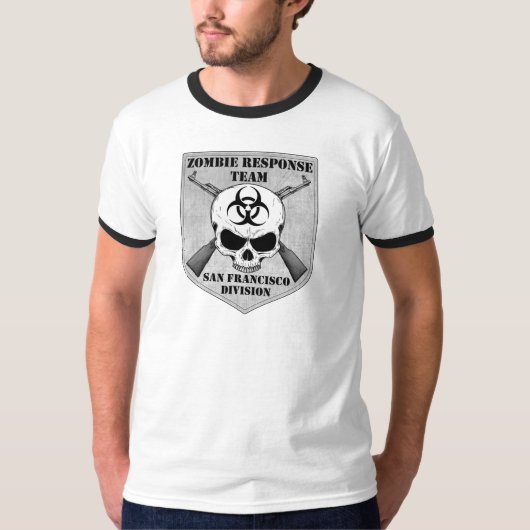 ゾンビの応答のチーム: サンフランシスコ部 Tシャツ (正面)