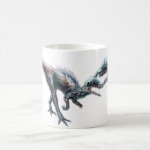 ゾンビの恐竜のマグ コーヒーマグカップ (中央)