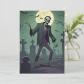 ゾンビの情熱 - ハロウィン グリーティングカード シーズンカード (スタンド正面)