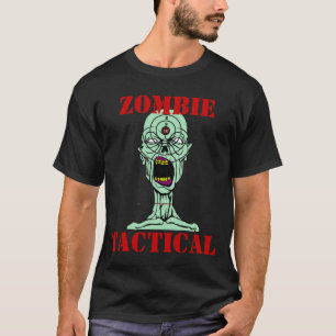 ゾンビの戦術的なギアのTシャツ Tシャツ