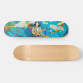 ゾンビの戦闘機 スケートボード (横)