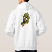 ゾンビの攻撃が…私軽快なら! パーカ (裏面)