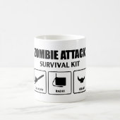 ゾンビの攻撃の存続キット コーヒーマグカップ (中央)