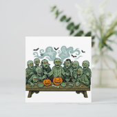 ゾンビの最後の晩餐 – Halloween Parody 招待状 (スタンド正面)