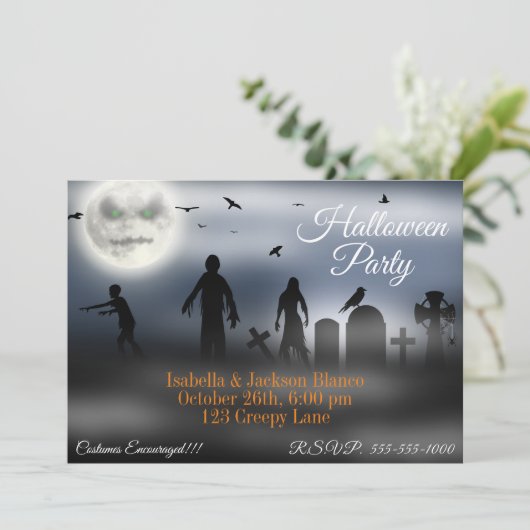 ゾンビの月 招待状 (スタンド正面)