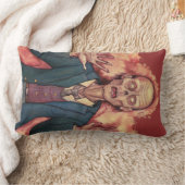 ゾンビの枕 ランバークッション (ブランケット)