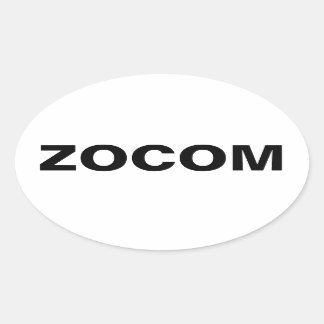 ゾンビの機甲団の楕円形のステッカー 楕円形シール