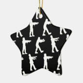 ゾンビの歩行 セラミックオーナメント (左)