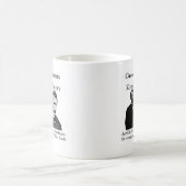 ゾンビの歴史のすばらしい時 コーヒーマグカップ (中央)