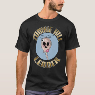 ゾンビの殺害のリーダーの暗闇のワイシャツ Tシャツ