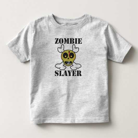 ゾンビの殺害者の子供 トドラーTシャツ (正面)