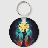 ゾンビの深刻な恐怖 キーホルダー (裏面)