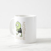 ゾンビの男 コーヒーマグカップ (正面左)