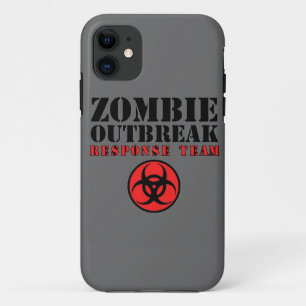 ゾンビの発生の応答のチーム生物危険歩くd iPhone 11 ケース
