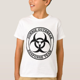 ゾンビの発生の応答のチーム(生物学的災害［有害物質］) Tシャツ