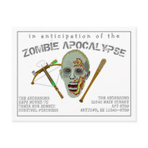 ゾンビの石弓のこうもり|の移動おもしろいで新しい住所