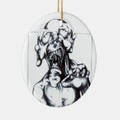 ゾンビの空腹 セラミックオーナメント (右)