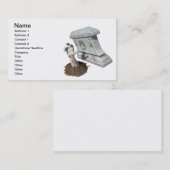 ゾンビの腕の墓 名刺 (正面/裏面)