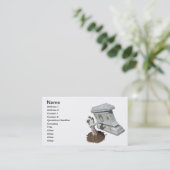 ゾンビの腕の墓 名刺 (スタンド正面)