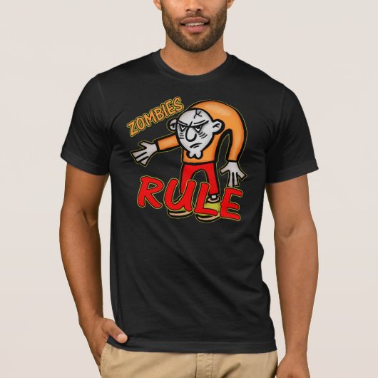 ゾンビの規則のTシャツ Tシャツ (正面)