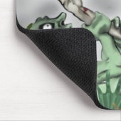 ゾンビの誕生日のピニャータ マウスパッド (コーナー)