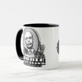 ゾンビの資本主義のマグ マグカップ (正面左)