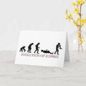 ゾンビの進化 カード (黄色い花)