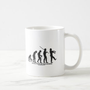 ゾンビの進化 コーヒーマグカップ