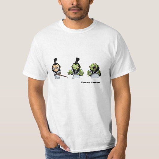 ゾンビの進化 Tシャツ (正面)