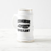 ゾンビの防水加工剤-散弾銃 ビールジョッキ (正面左)
