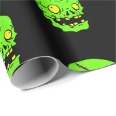 ゾンビの頭部 ラッピングペーパー (ロールコーナー)