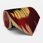 ゾンビの顔のタイ ネクタイ (ロール)