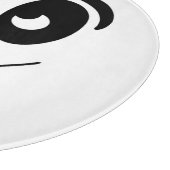 ゾンビの顔 カッティングボード (角)