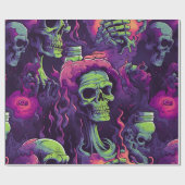 ゾンビの飲み脳 ラッピングペーパー (フラット)