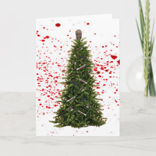 ゾンビの黙示録のクリスマスカード シーズンカード