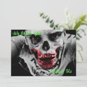 ゾンビの黙示録のパーティの招待状 招待状 (スタンド正面)