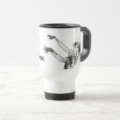 ゾンビの黙示録のマグ トラベルマグ (正面右)