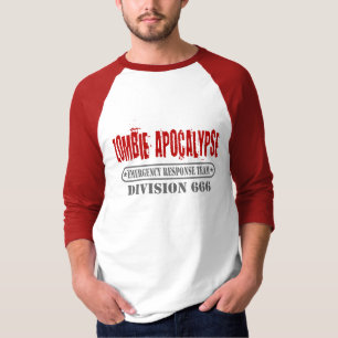 ゾンビの黙示録部666 Tシャツ