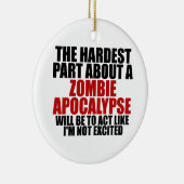 ゾンビの黙示録 セラミックオーナメント (右)