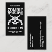 ゾンビの黙示録 名刺 (正面/裏面)