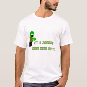 ゾンビのnomのnom tシャツ
