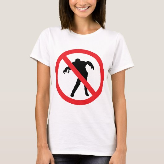 ゾンビのTシャツ Tシャツ (正面)