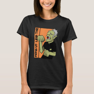 ゾンビはこのハロウィーンのように目覚めた Tシャツ