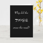 ゾンビはなぜ道を渡った? カード (黄色い花)