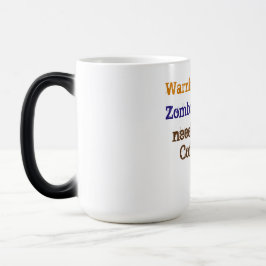 ゾンビはコーヒーを必要としている モーフィングマグカップ
