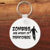 ゾンビはディスパッチャーを恐れている キーホルダー (正面)