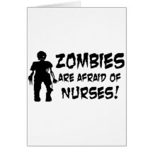 ゾンビはナースを恐れています