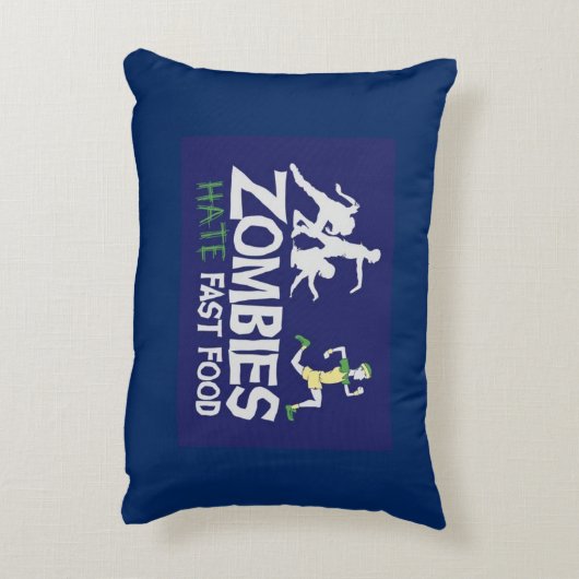 ゾンビはファストフードを嫌う アクセントクッション (裏面(縦))