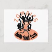 ゾンビはファストフードを嫌う ポストカード (正面)